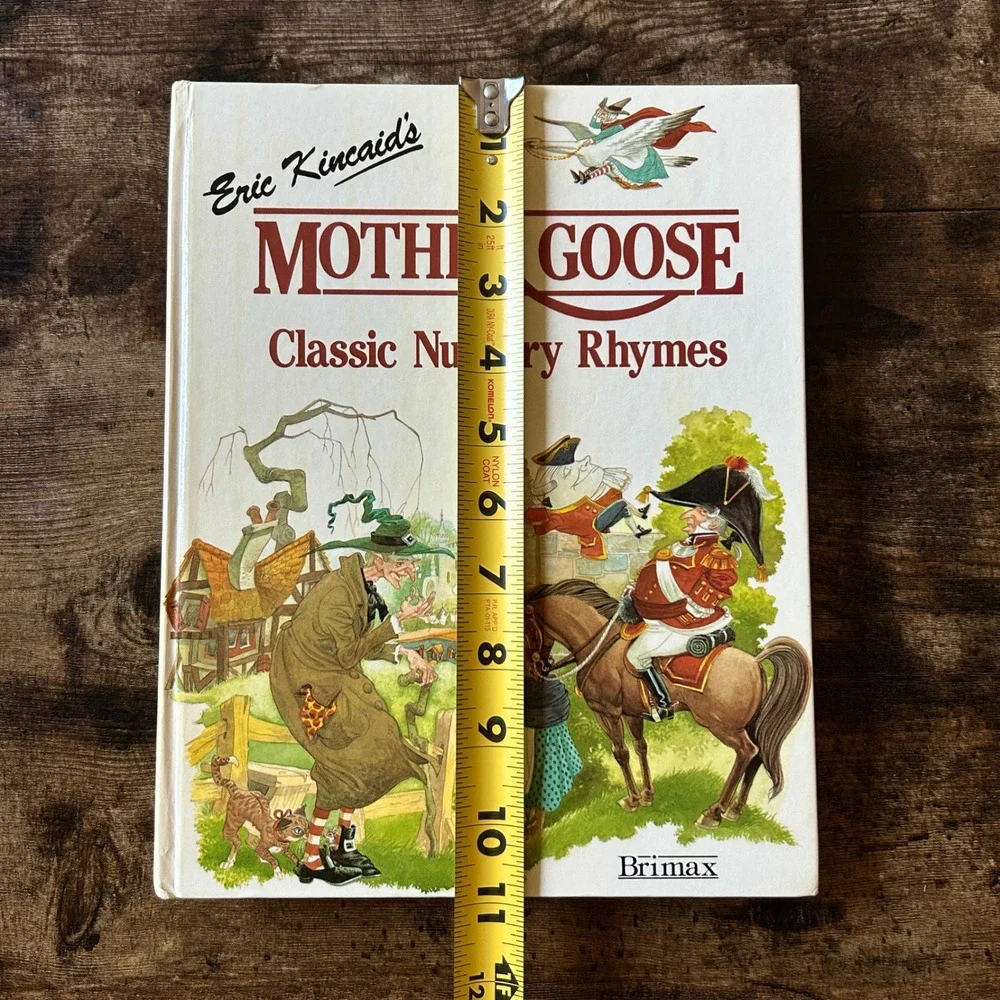 Eric Kincaid Mother Goose Classic Nursery Rhymes 1988 Brimax HC Illustrated VTG